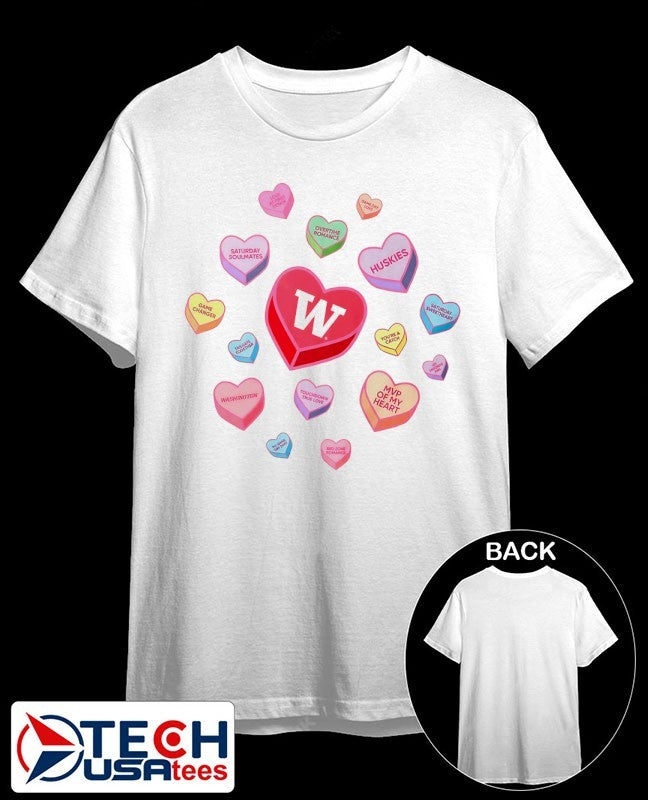 Washington Huskies Sweet Talk Valentine’s Day shirt