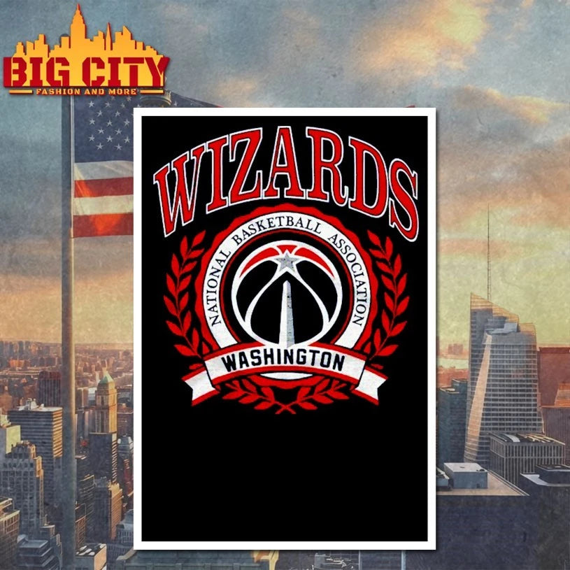 Washington Wizards Crest National basketball association shirt