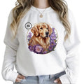 Watercolor Dogs Cute Flowers Funny Sweatshirts Hoodie Tropical Dog Watercolor Summer T-shirt Hunting Season Unisex 1...