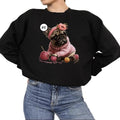 Watercolor Knitting Dog Funny Sweatshirts Hoodie Tropical Dog Summer Cute T-shirt Hunting Season 4th of July Unisex 1...