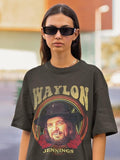 Waylon Jennings Retro Style Unisex T-Shirt. Vintage Style Country Music T-Shirt. Outlaw Tee. Gift For Country Fan ...