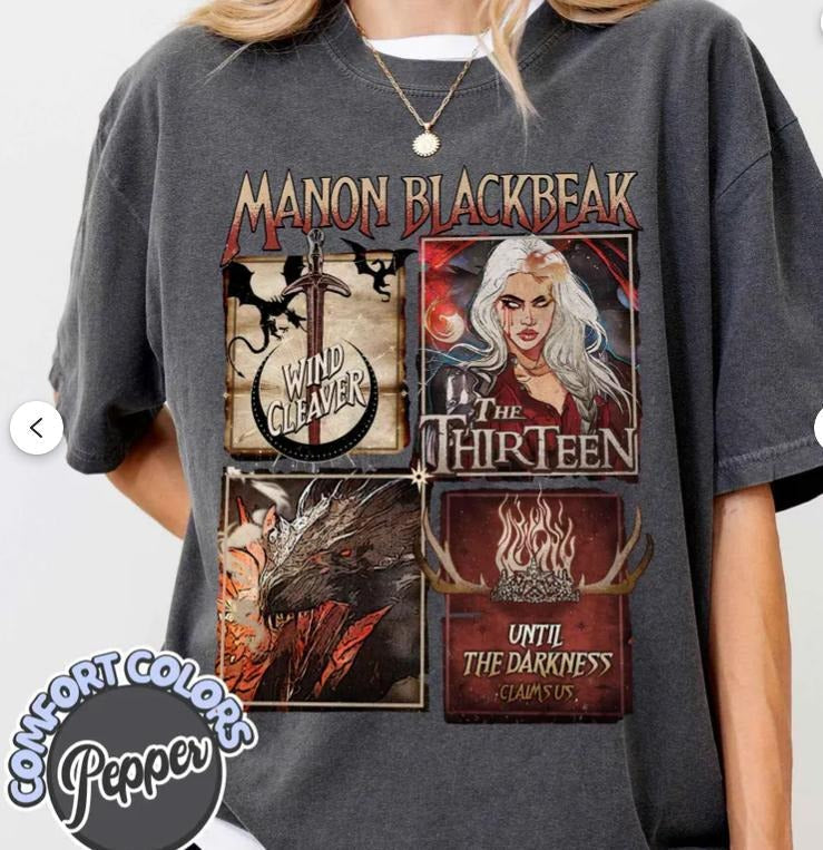 We Are The Thirteen Shirt From Now Until The Darkness Claims, Acotar Crescent City, Manon Blackbeak Throne Of Glass...