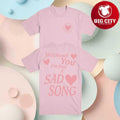 We The Kings Sad Song Inverted Two Sided Shirt