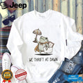 We Thrift At Dawn Frog Stained Glass Lamp Shirt