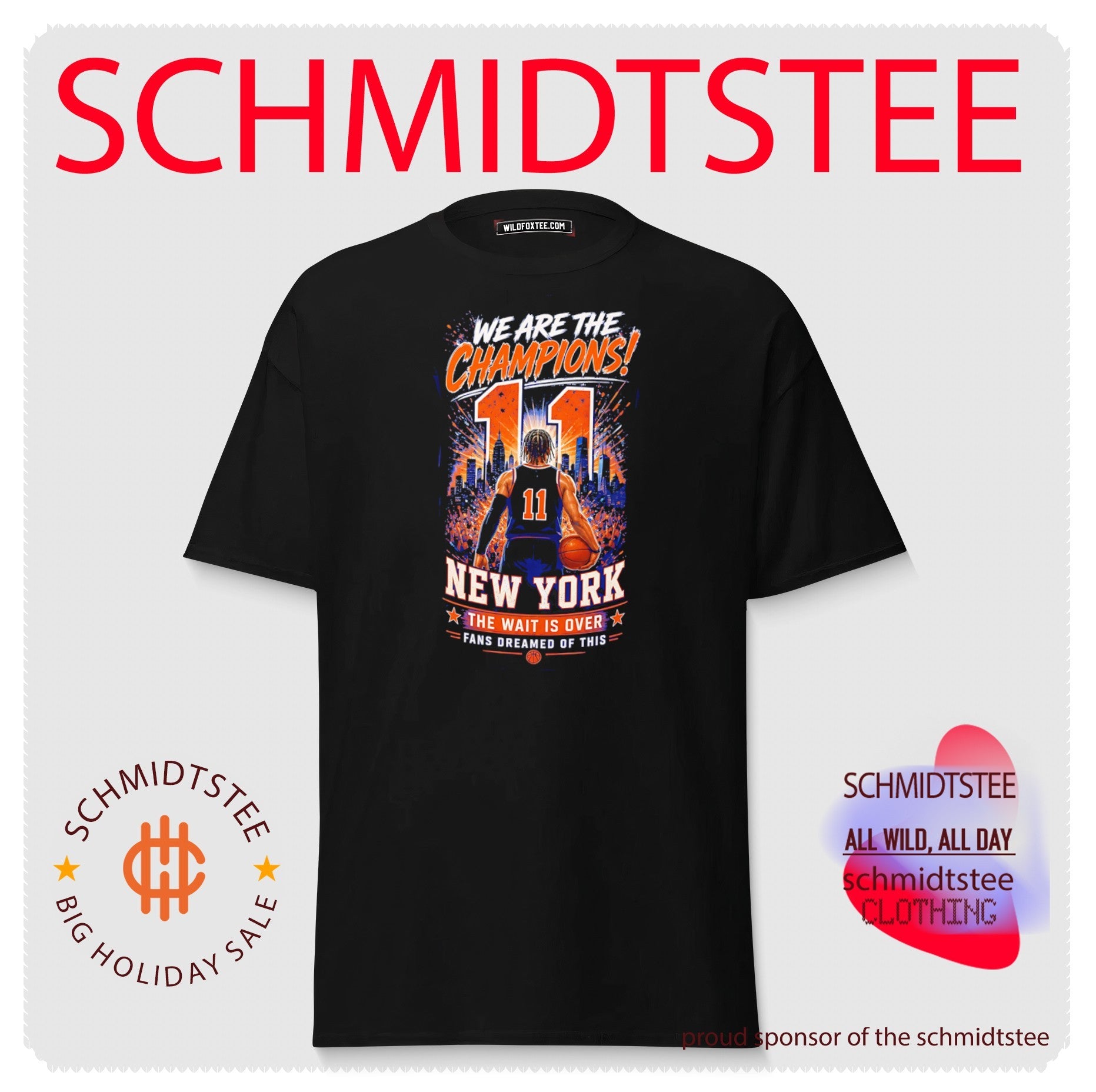 We are the champions New York the wait is over fans dreamed of this shirt