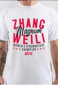 Weili Zhang White T-Shirt Hoodie, Sweatshirt | PureTeeCo.com