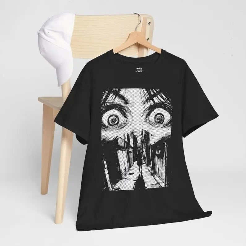 Weirdcore Face Shirt, Anime Shirt, Harajuku, Japanese Shirt Hoodie, Sweatshirt | PureTeeCo.com