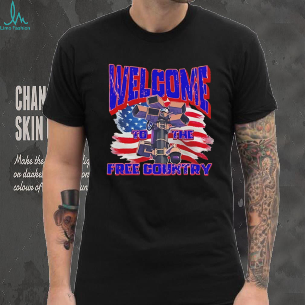 Welcome to the free country retro shirt