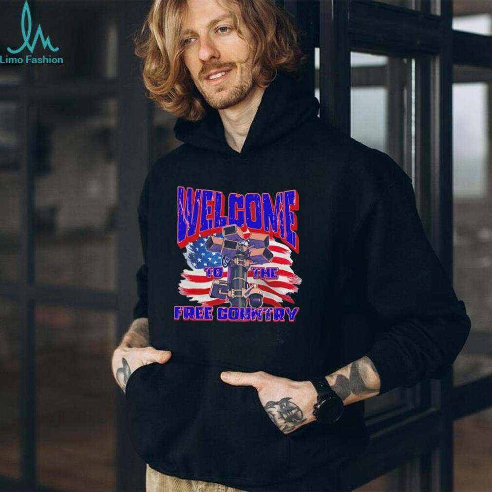 Welcome to the free country retro shirt