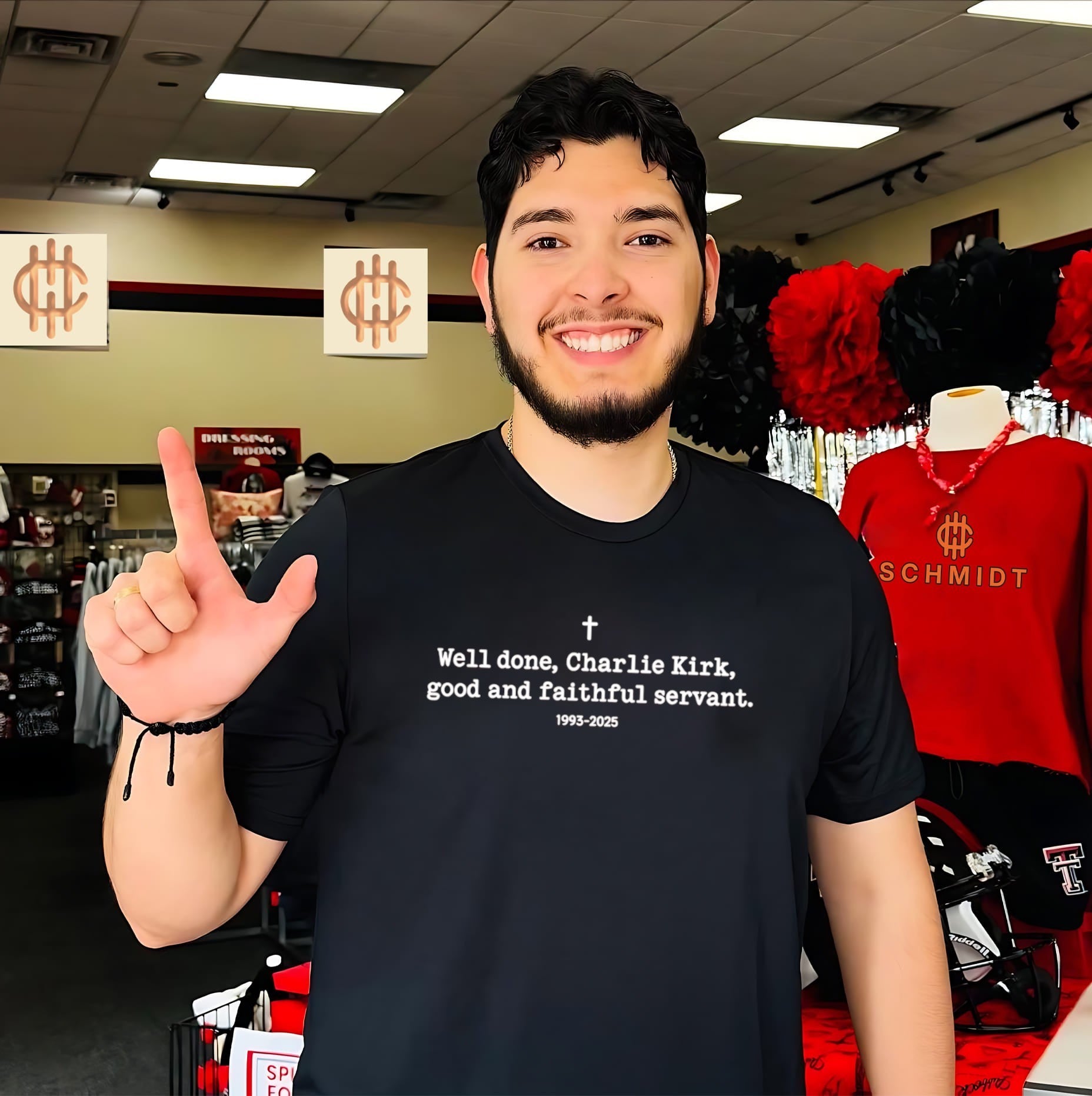 Well done Charlie Kirk good and faithful servant shirt