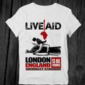 Wembley Live Aid Concert Poster 80s T Shirt Hoodie, Sweatshirt | PureTeeCo.com