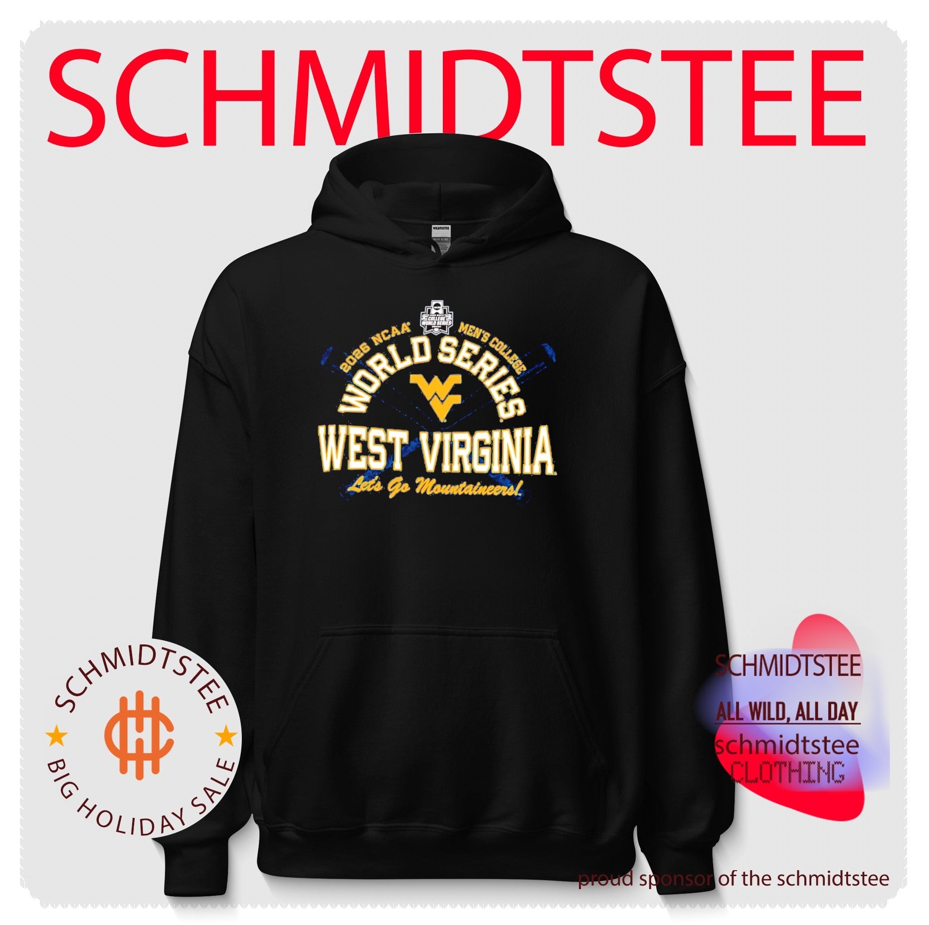 West Virginia Let’s go Mountaineers 2026 NCAA Men’s College World Series shirt