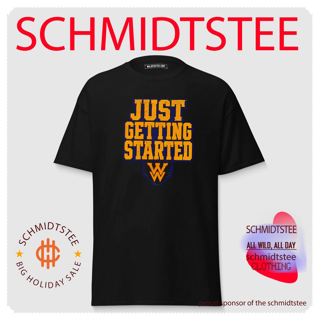 West Virginia Mountaineers 2026 Ncaa just getting started shirt