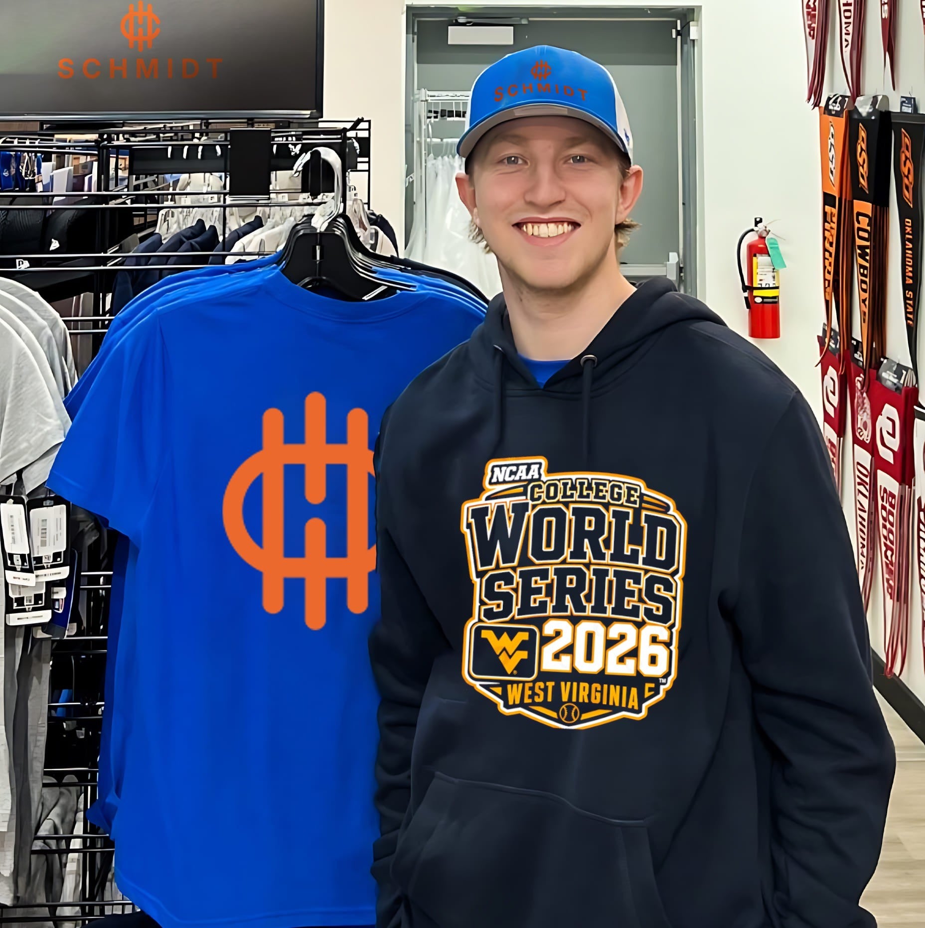 West Virginia Mountaineers Baseball 2026 NCAA College World Series shirt