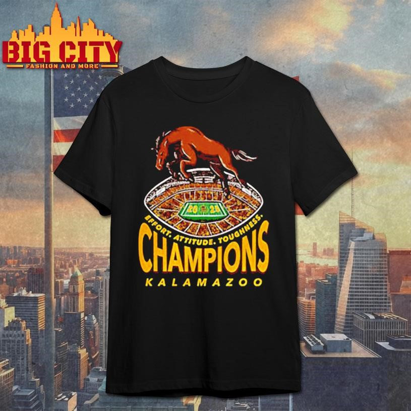 Western Michigan Broncos Effort Attitude Toughness Champions 2025 shirt