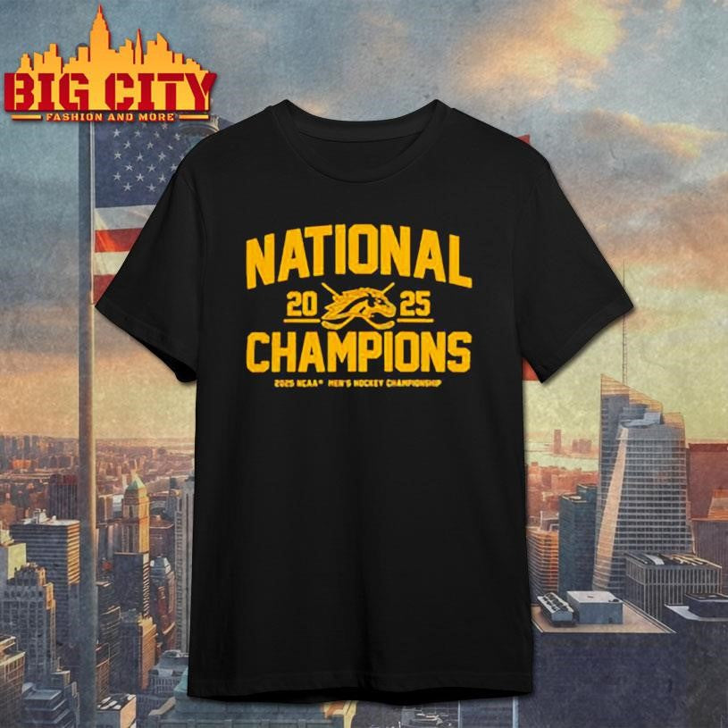 Western Michigan NCAA Men’s Hockey National Champions 2025 shirt