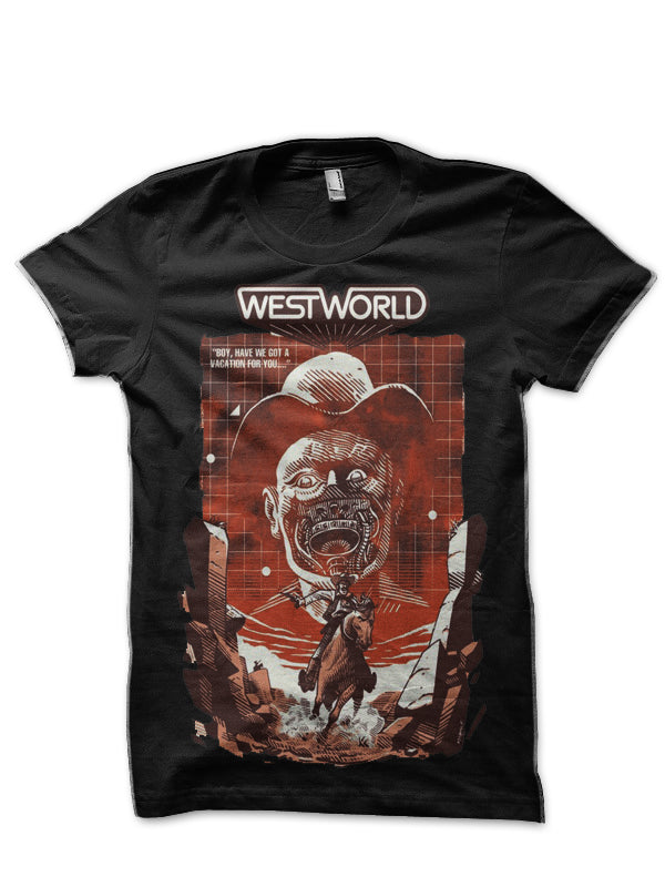 Westworld Black T-Shirt Hoodie, Sweatshirt | PureTeeCo.com