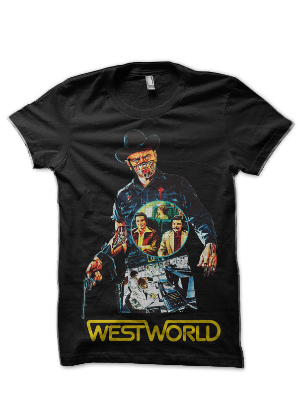Westworld Black T-Shirt Style003 Hoodie, Sweatshirt | PureTeeCo.com