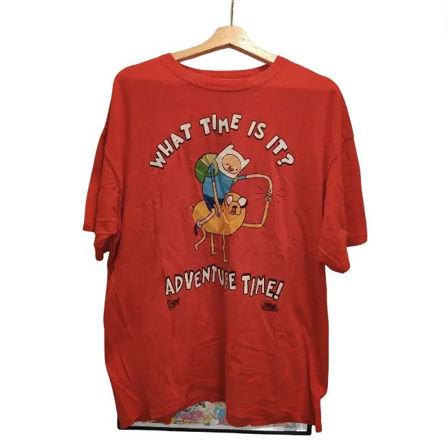 What Time Is It ADVENTURE TIME Cartoon T-Shirt, ADVENTURE TIME Cartoon Graphic Tee, Unisex T-Shirt, Gift For Men Women...