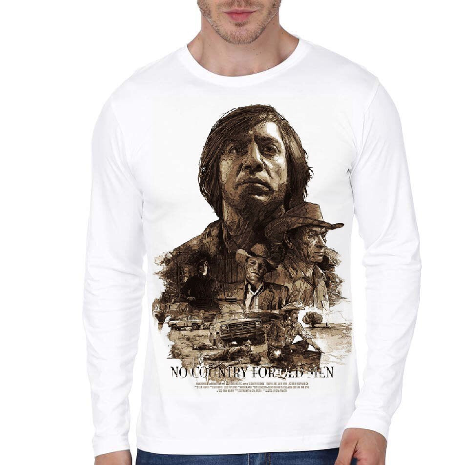 Custom White Full Sleeve Tee Hoodie, Sweatshirt | PureTeeCo.com