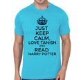 Keep Calm Light Blue Tee Hoodie, Sweatshirt | PureTeeCo.com