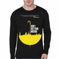 How I Met Your Mother Black Full Sleeve T-Shirt Hoodie, Sweatshirt | PureTeeCo.com