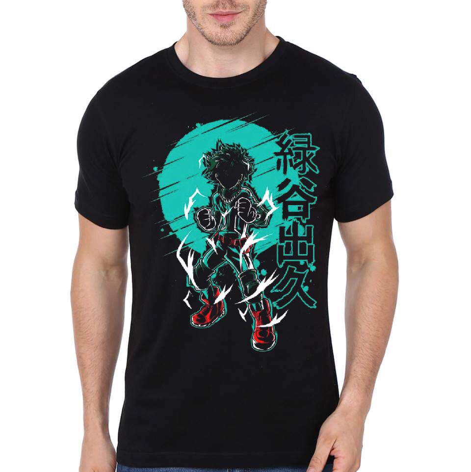 My Hero Academia Black T-Shirt Style014 Hoodie, Sweatshirt | PureTeeCo.com
