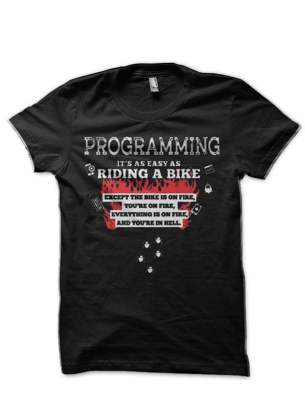 Its As Easy As Riding A Bike Half Sleeve T-Shirt Hoodie, Sweatshirt | PureTeeCo.com