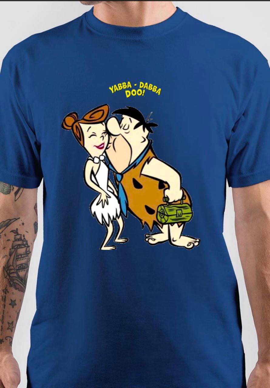 The Flintstones Half Sleeve T-Shirt Hoodie, Sweatshirt | PureTeeCo.com