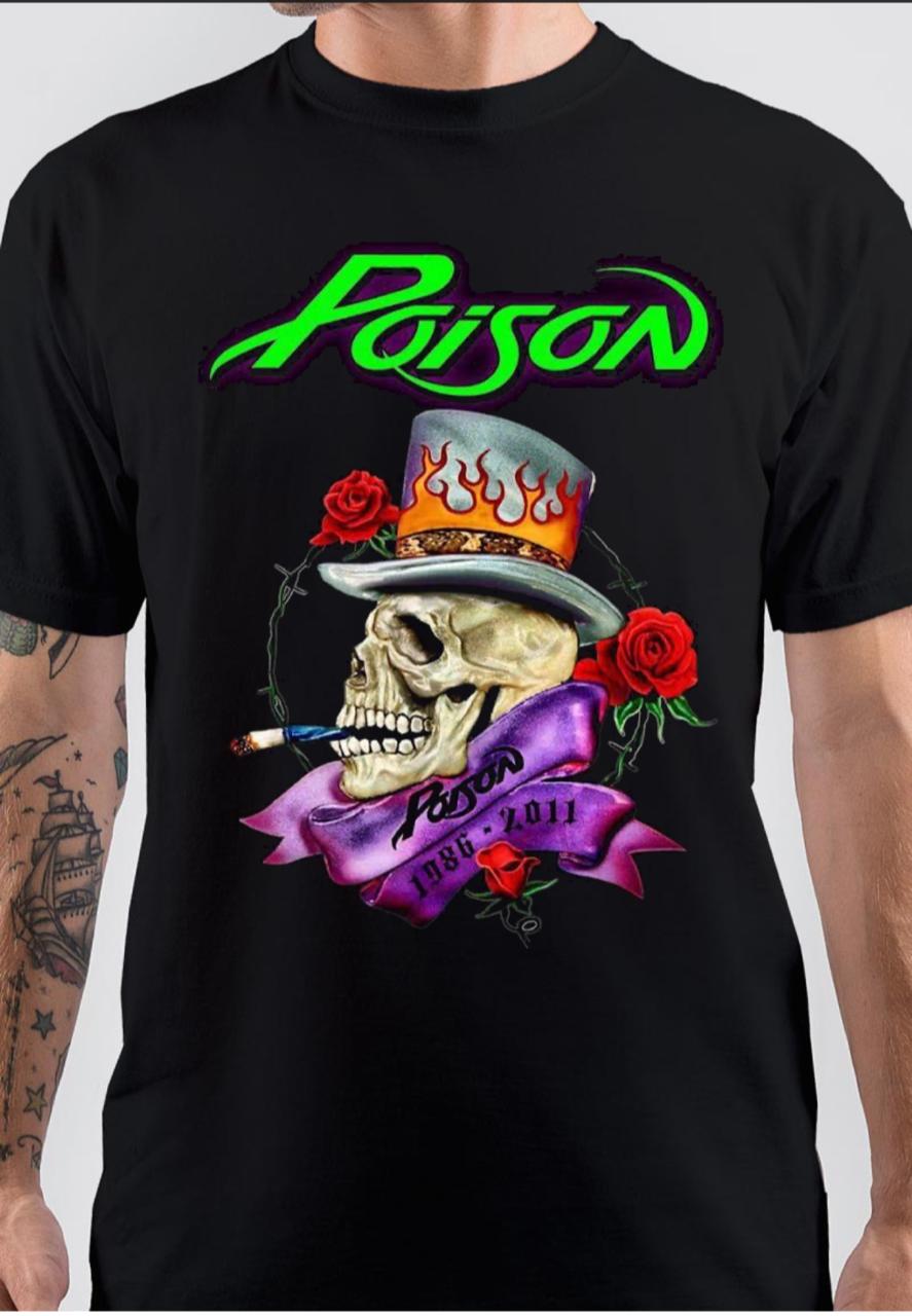 Poison Band T-Shirt Hoodie, Sweatshirt | PureTeeCo.com