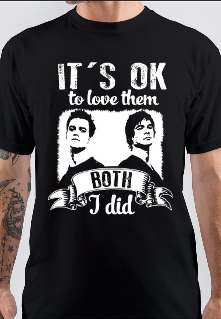 Itâ€™s Ok To Love Them Both Vampire Diaries T-Shirt Hoodie, Sweatshirt | PureTeeCo.com