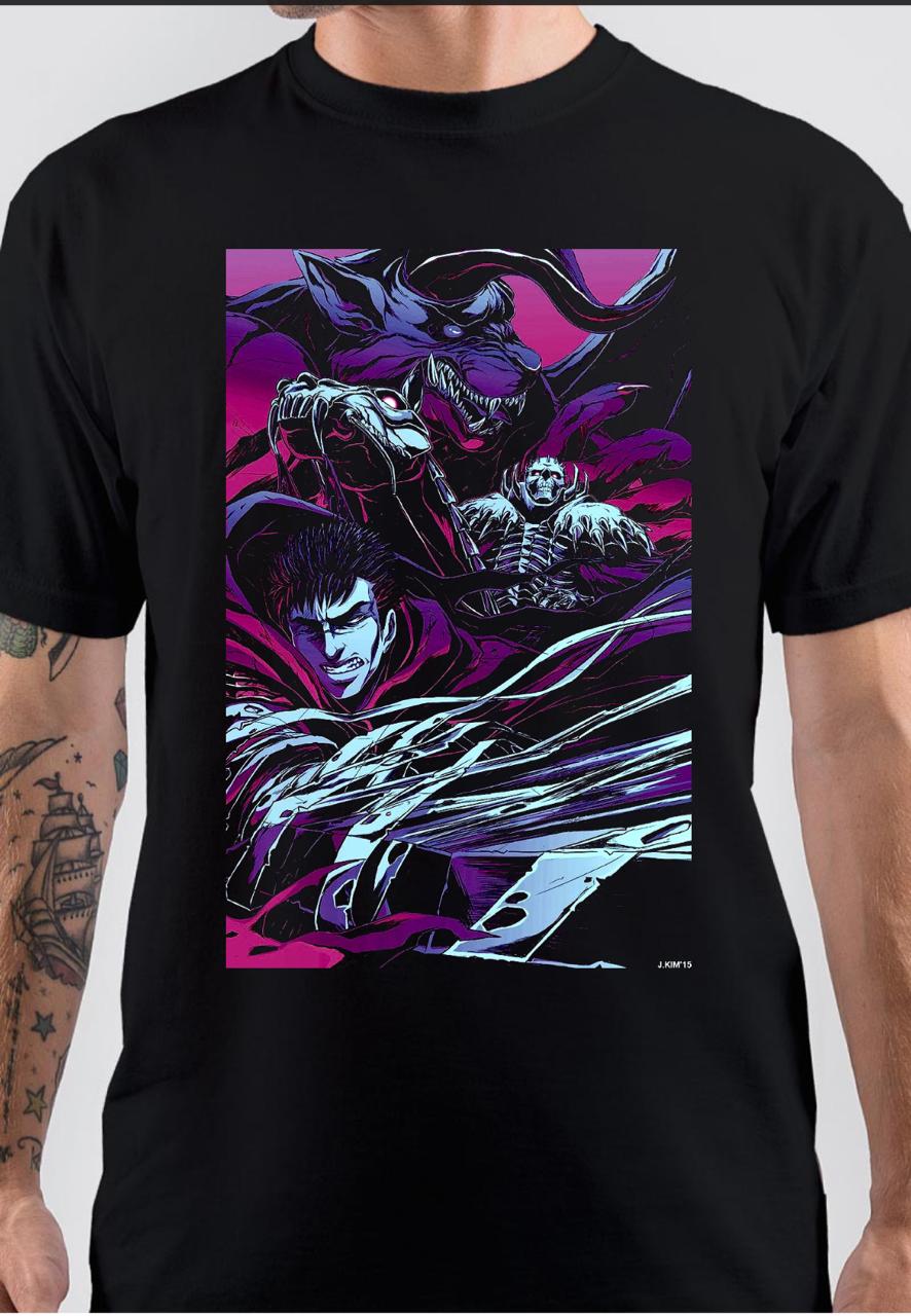 Berserk T-Shirt Style004 Hoodie, Sweatshirt | PureTeeCo.com