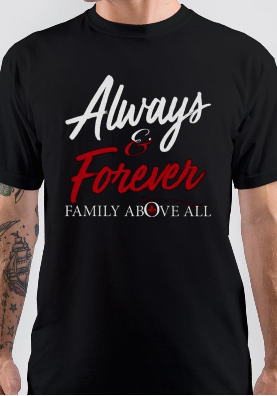 Family Above All T-Shirt Hoodie, Sweatshirt | PureTeeCo.com