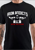 Iron Addicts Gym T-Shirt Hoodie, Sweatshirt | PureTeeCo.com
