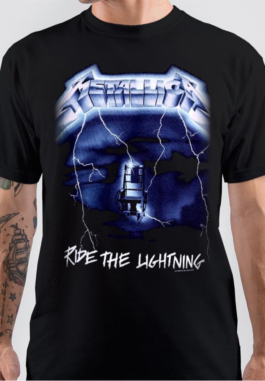 Ride the Lightning T-Shirt Hoodie, Sweatshirt | PureTeeCo.com