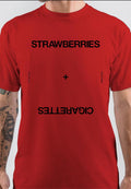 Strawberries And Cigarettes T-Shirt Hoodie, Sweatshirt | PureTeeCo.com