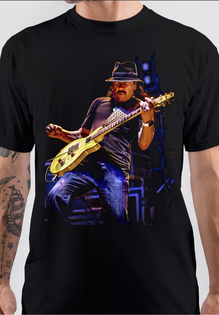 Carlos Santana T-Shirt Style001 Hoodie, Sweatshirt | PureTeeCo.com