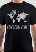 Geography Adict T-Shirt Hoodie, Sweatshirt | PureTeeCo.com