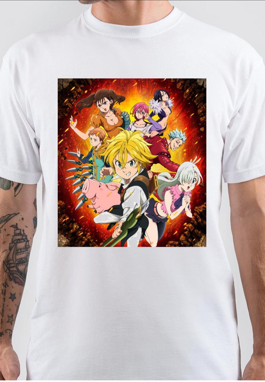 Seven Deadly Sins Crew T-Shirt Hoodie, Sweatshirt | PureTeeCo.com