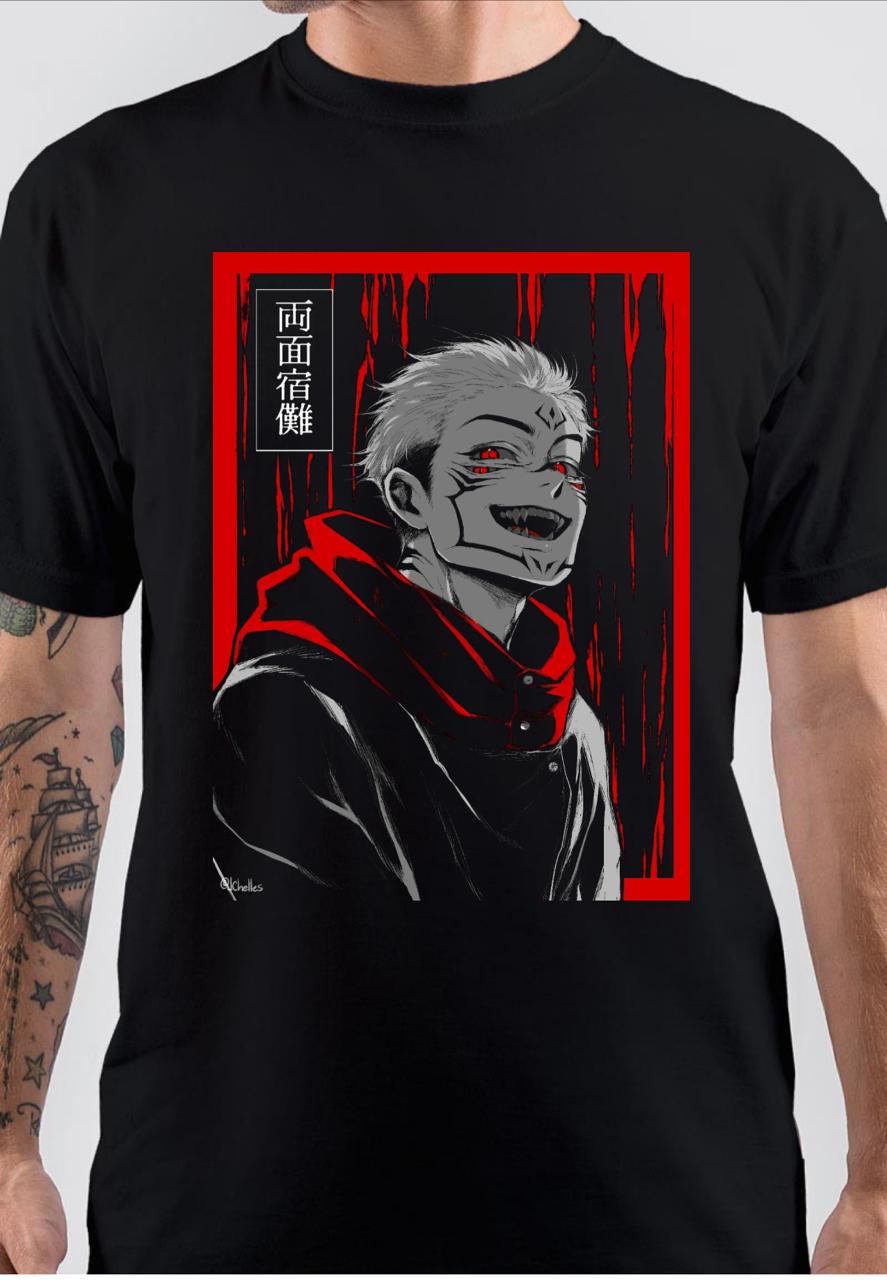 Sukuna Jujutsu Kaisen T-Shirt Style003 Hoodie, Sweatshirt | PureTeeCo.com