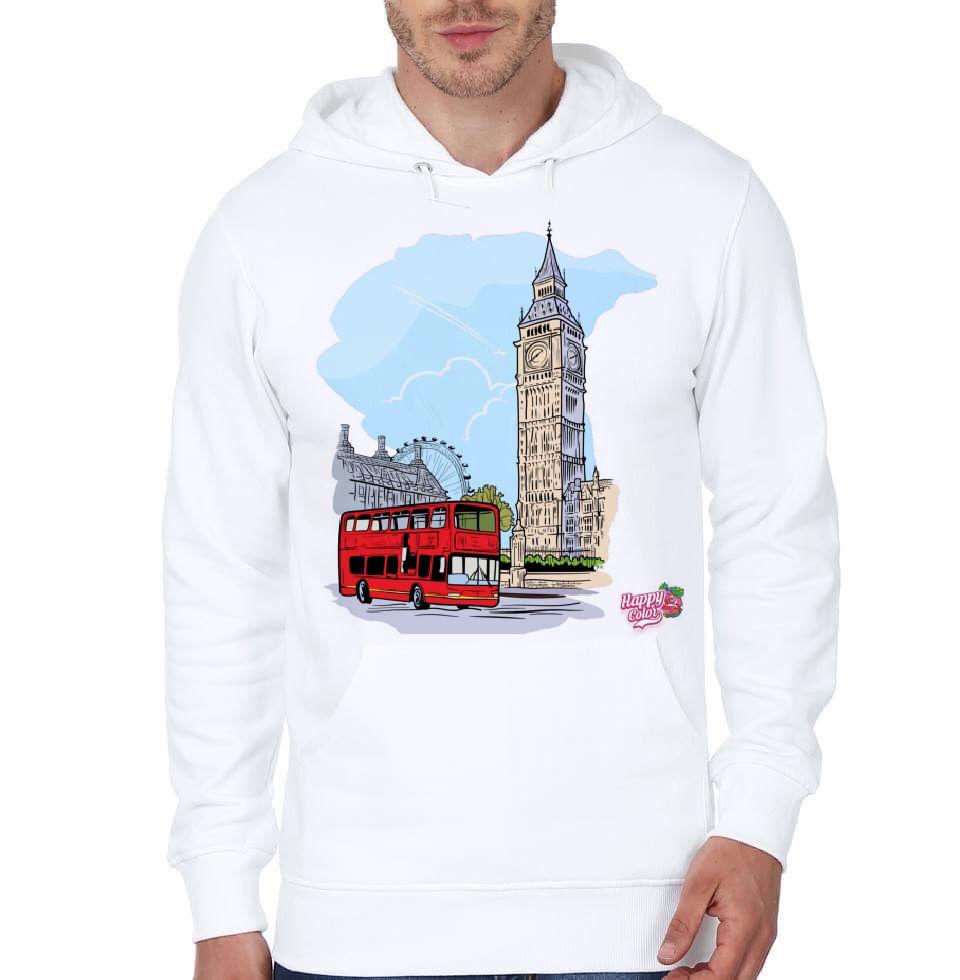 Westminster Abbey London White Hoodie T-Shirts, Sweatshirt | PureTeeCo.com