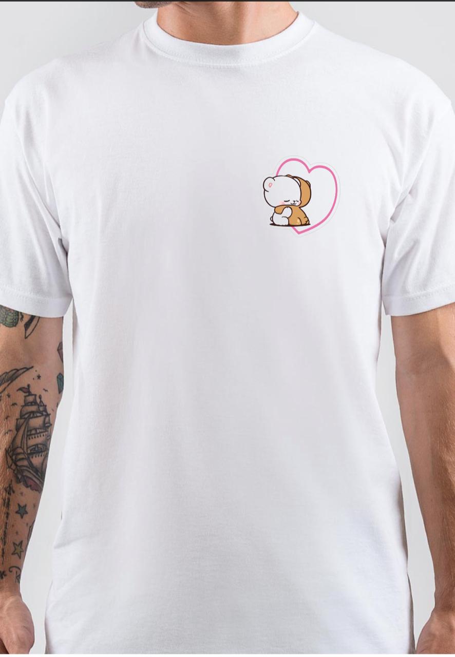 Milk Bear Cute white T-Shirt Hoodie, Sweatshirt | PureTeeCo.com
