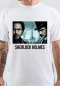 Sherlock Holmes White T-Shirt Hoodie, Sweatshirt | PureTeeCo.com