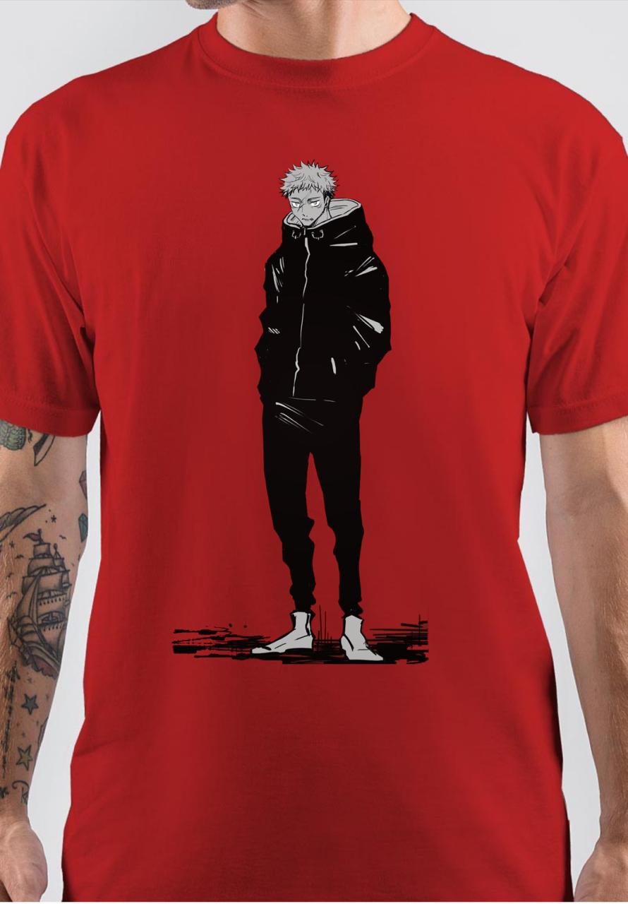 Jujutsu kaisen red T-Shirt Hoodie, Sweatshirt | PureTeeCo.com