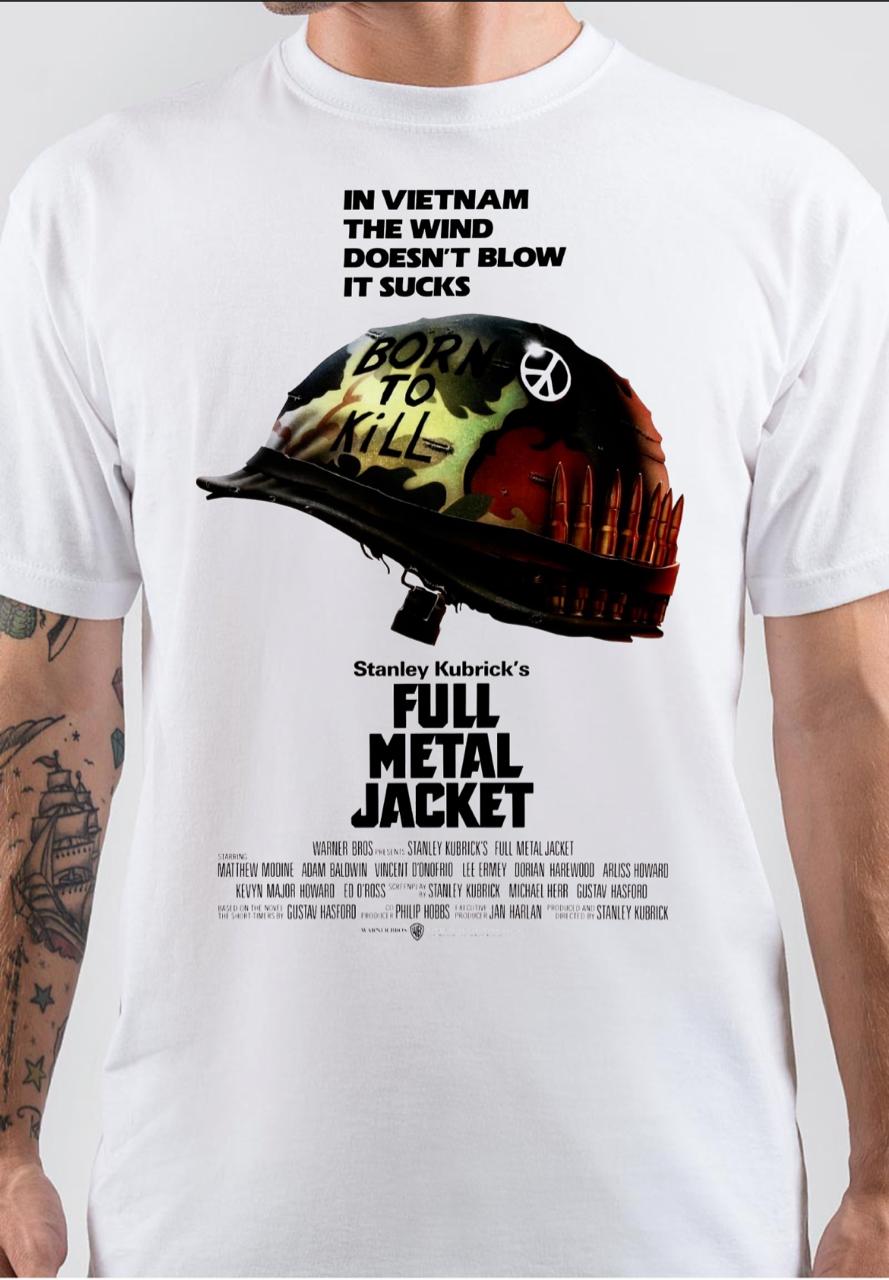 Stanley Kubrickâ€™s full metal jacket T-Shirt Hoodie, Sweatshirt | PureTeeCo.com