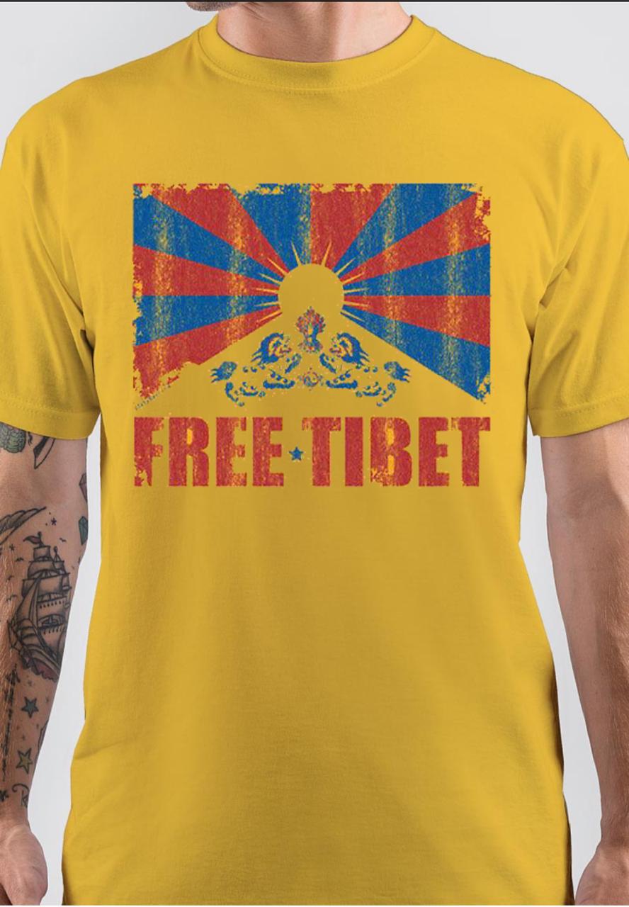 Free Tibet T-Shirt Style001 Hoodie, Sweatshirt | PureTeeCo.com