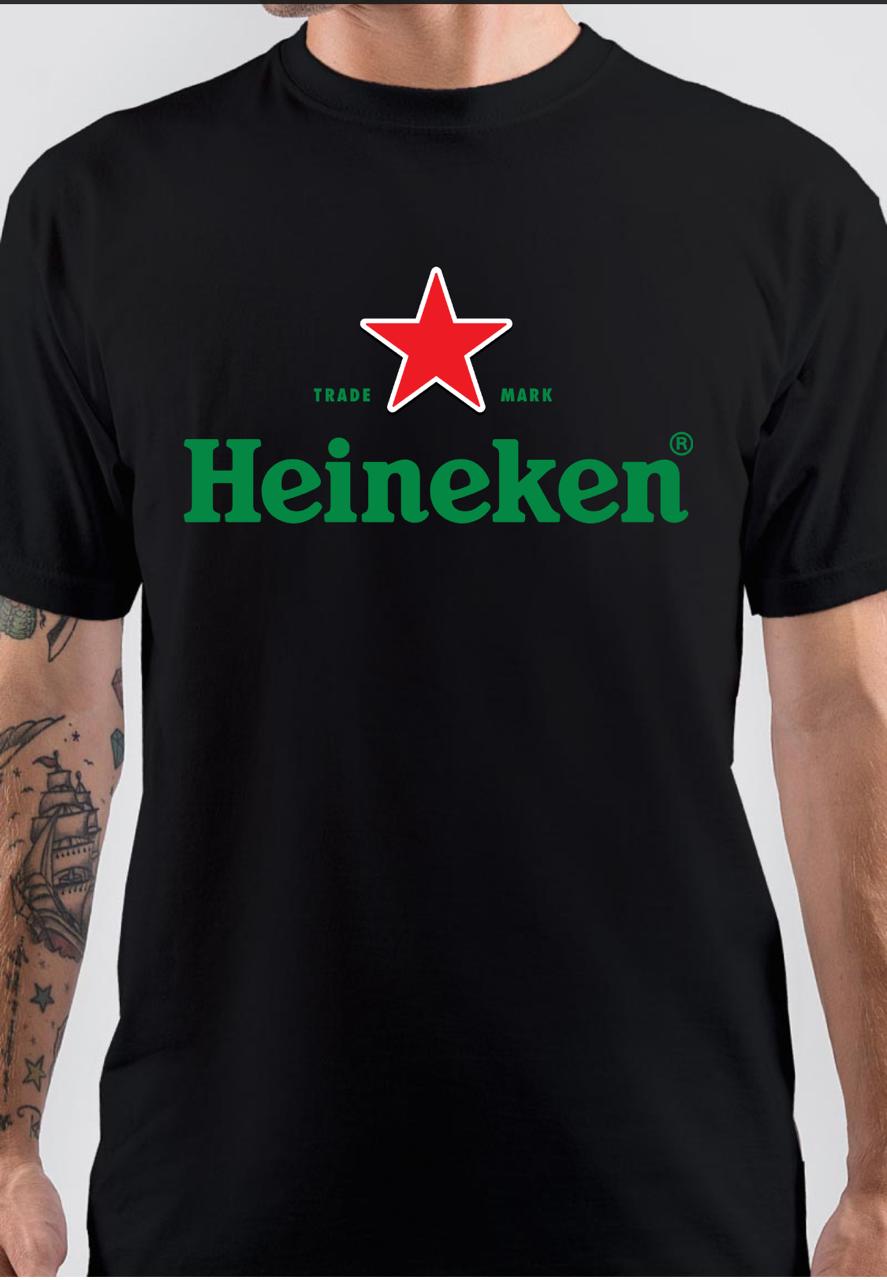 Heineken Black T-Shirt Hoodie, Sweatshirt | PureTeeCo.com