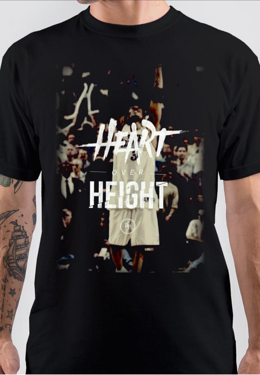 HEART OVER HEIGHT TSHIRT Hoodie, Sweatshirt | PureTeeCo.com