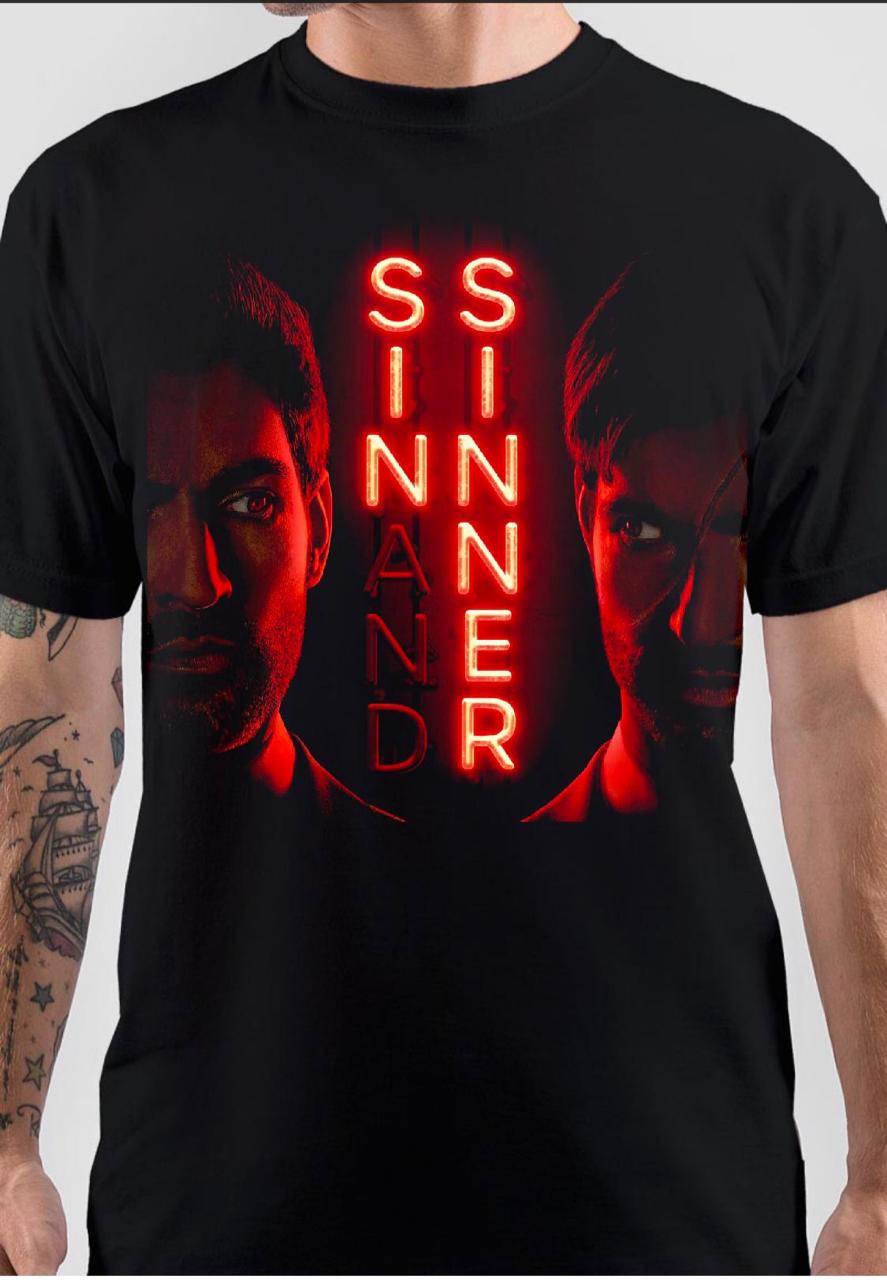SIN AND SINNER LUCIFER TSHIRT Hoodie, Sweatshirt | PureTeeCo.com