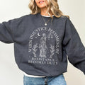 When Injustice Becomes Law Resistance Becomes Duty Sweatshirt, Women's Rights Sweater, Feminist Shirt, Anti Patriarchy...